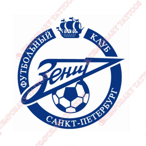 Zenit St.Petersburg Customize Temporary Tattoos Stickers NO.8535